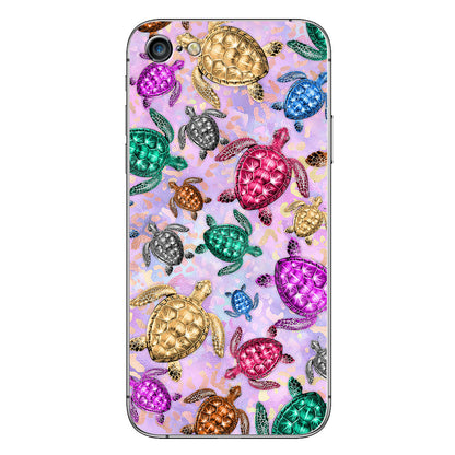 Salty Soul Colorful Turtles Leopard - Phone Case