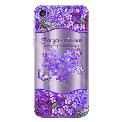 Forget-me-not - Alzheimer Awareness Personalized Phone Case