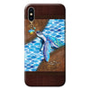 Salty Lil&#39; Beach - Turtle Personalized Leather Pattern Print Phone Case