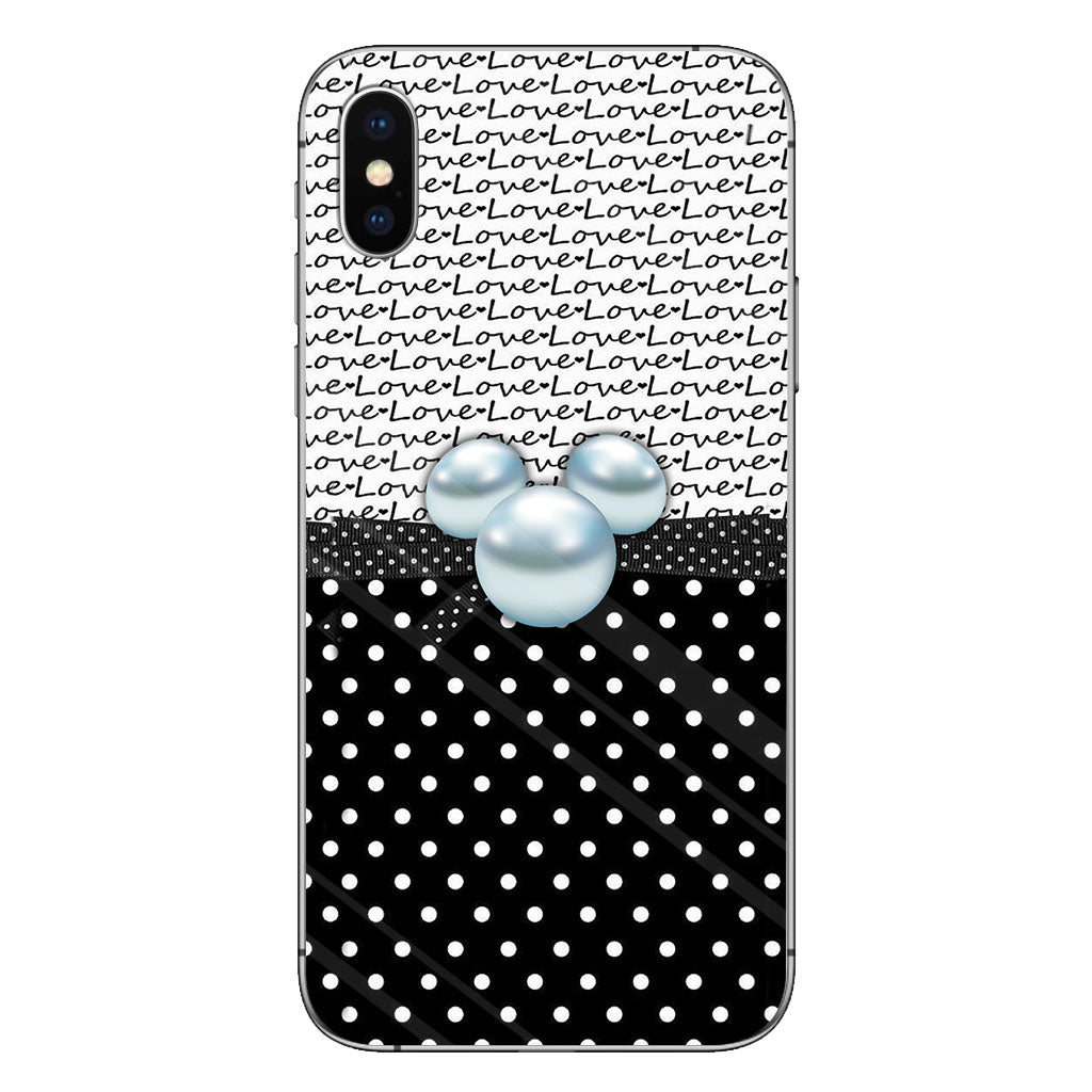 I Love Being A Nana - Personalized Grandma Phone Case With 3D Pattern Print