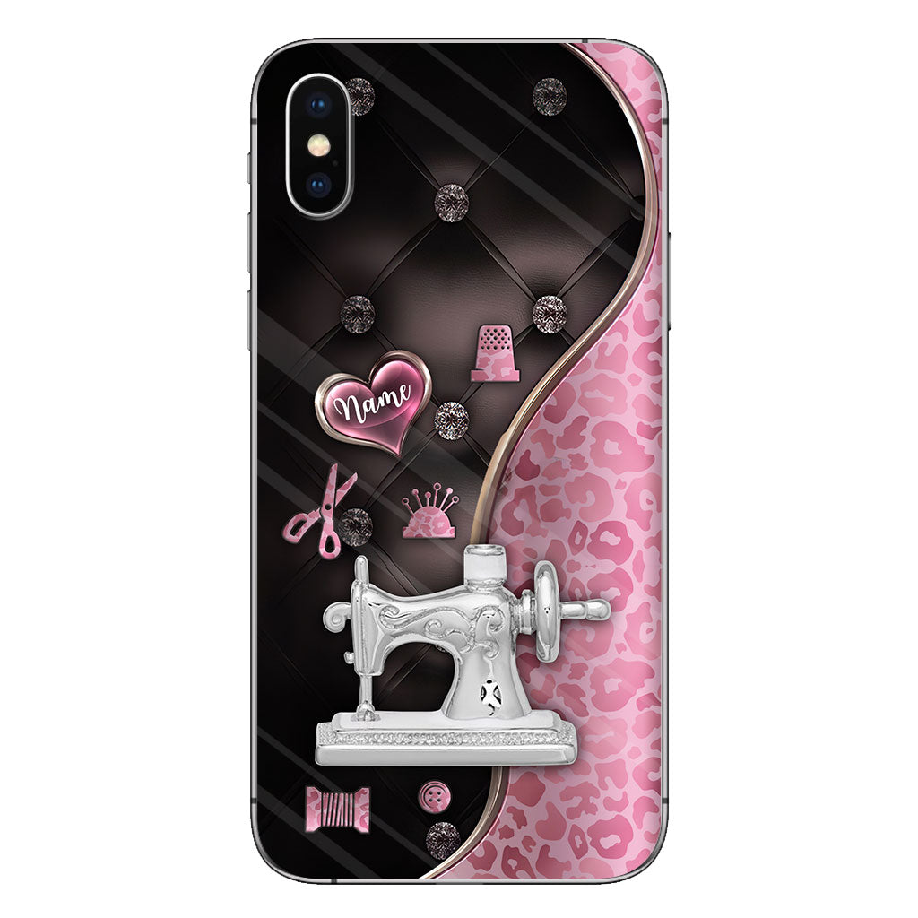 Love Sewing - Personalized Sewing Phone Case