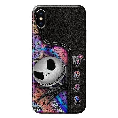 Nightmares Personalized Leather Pattern Print Phone Case