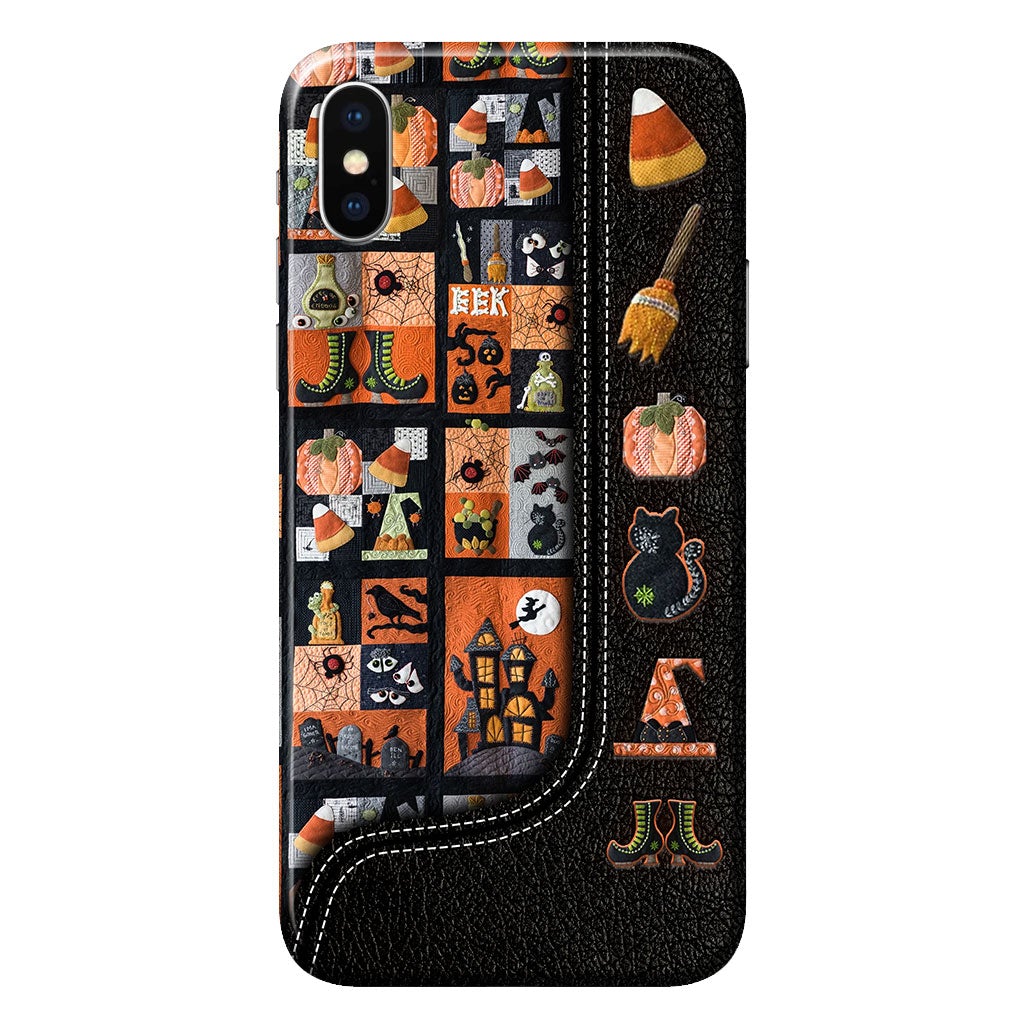 My Broom Broke So Now I Quilt Halloween Personalized Phone Case