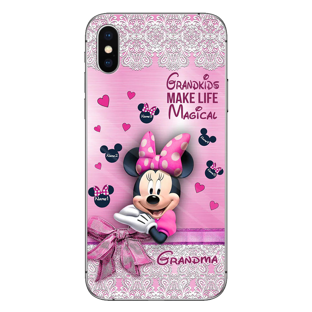 Grandkids Make Life - Personalized Grandma Phone Case