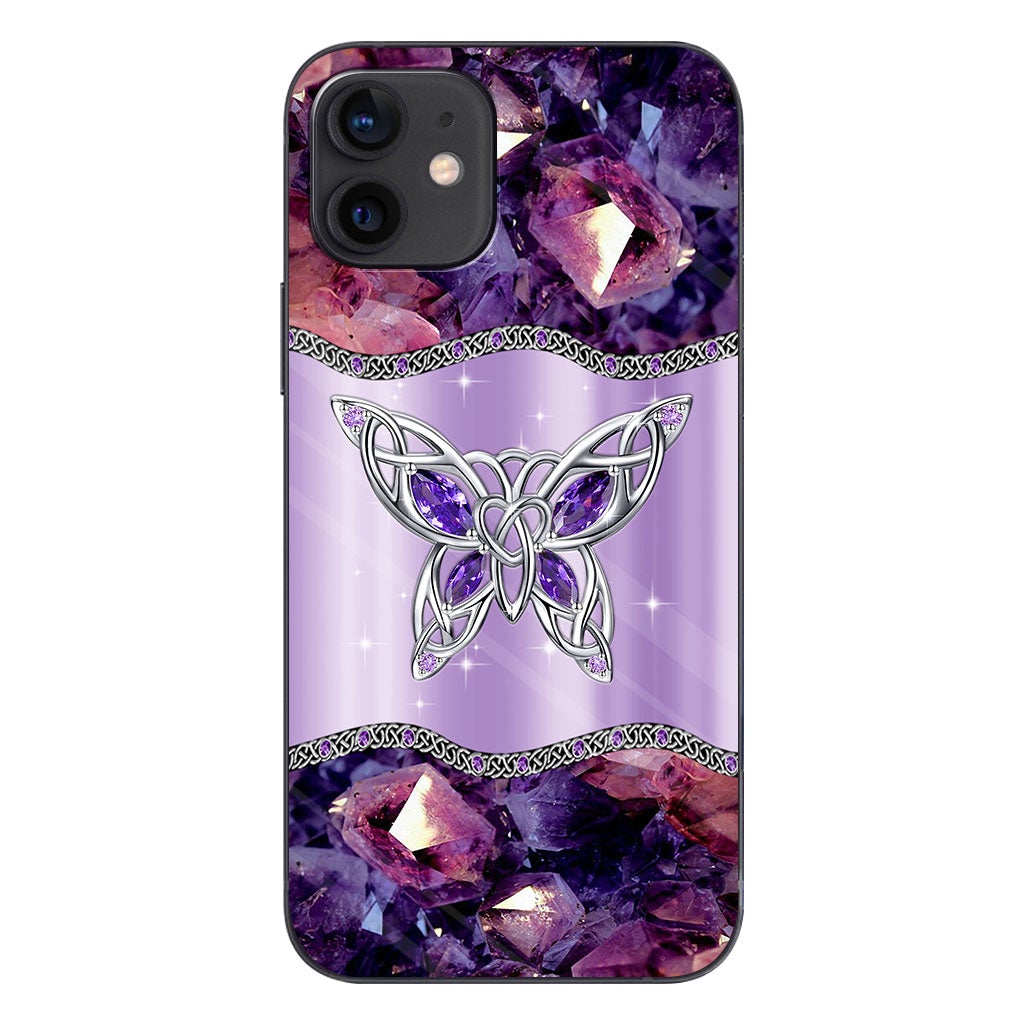 Love Butterflies - Personalized Phone Case With 3D Pattern Print