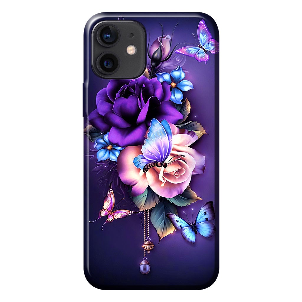 Purple Butterflies Phone Case 082021