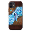 Salty Lil&#39; Beach - Turtle Personalized Leather Pattern Print Phone Case