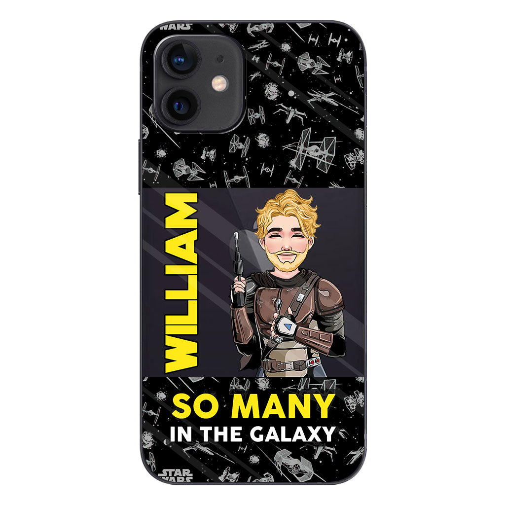 So Many In The Galaxy - Personalized The Force Clear Phone Case