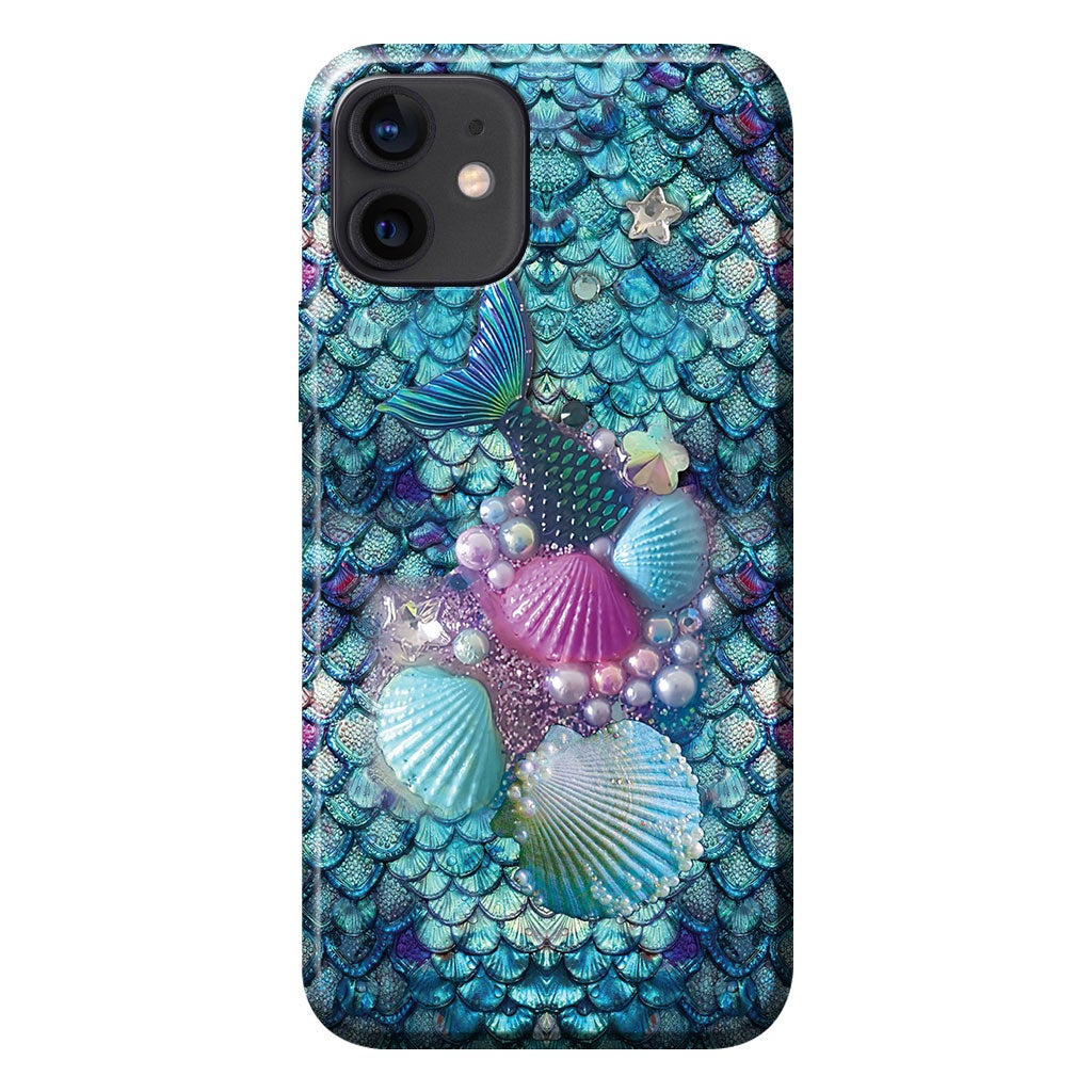 Salty Lil Beach - Mermaid Personalized 3D Pattern Print Phone Case