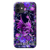 Faith Over Fear Dragon - Cystic Fibrosis Awareness Phone Case
