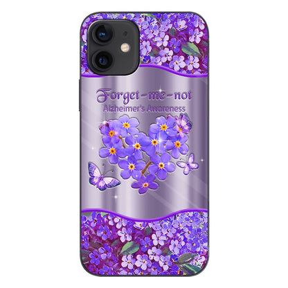 Forget-me-not - Alzheimer Awareness Personalized Phone Case