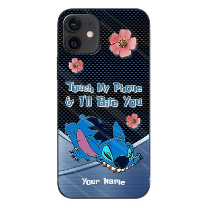 I'll Bite You - Personalized Ohana Phone Case