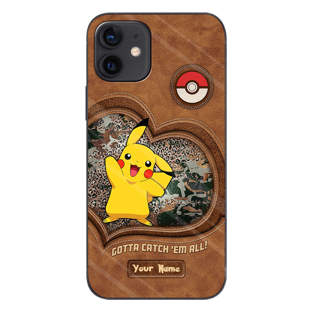 Catch Them All - Personalized Monster Trainer Phone Case