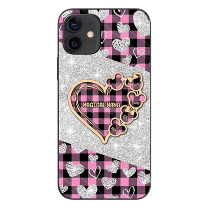 Valentine Heart Grandma - Personalized Grandma Phone Case