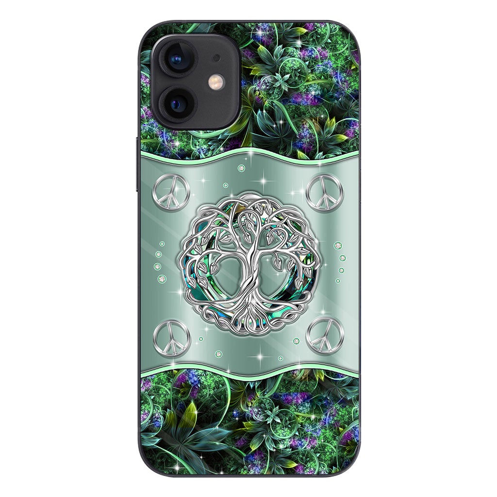 Hippie Tree Of Life - Hippie Phone Case With 3D Pattern Print