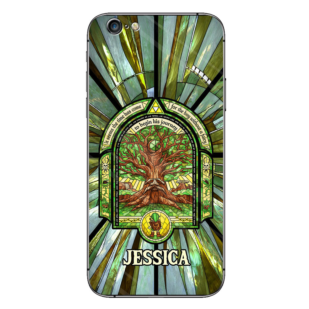 Stainted Glass Game - Personalized The Hero's Legend Phone Case