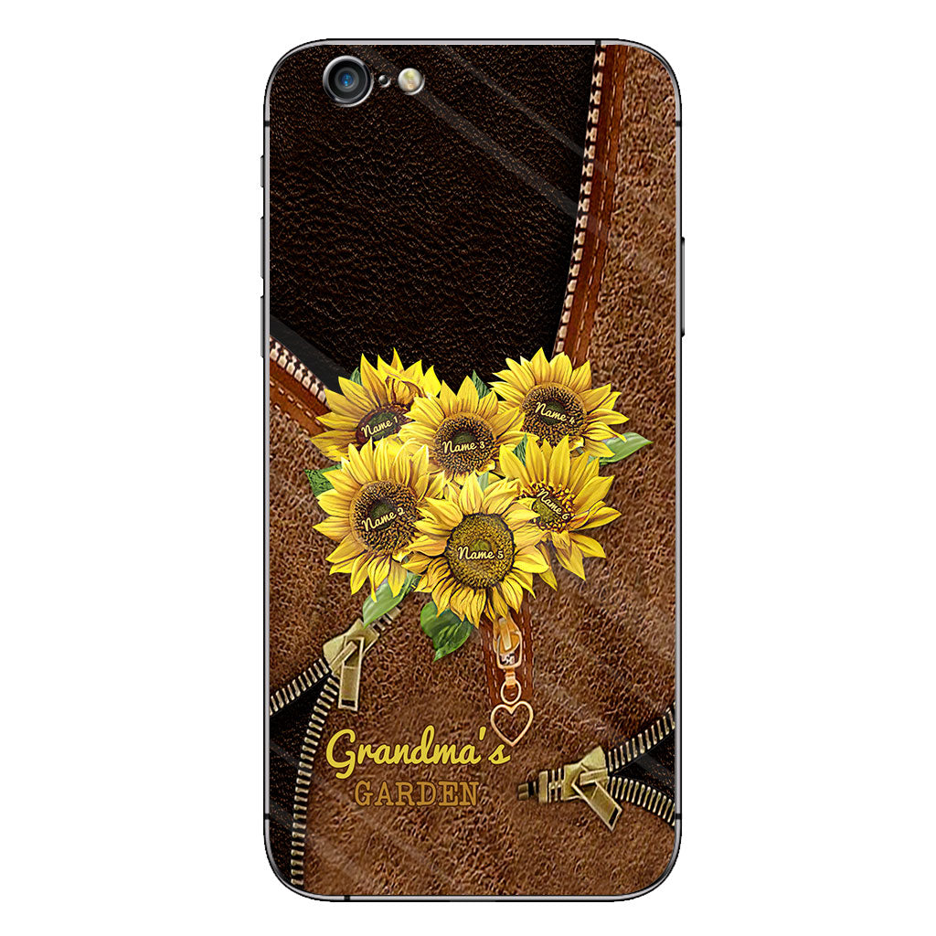 Grandma's Garden - Personalized Mother's Day Grandma Phone Case