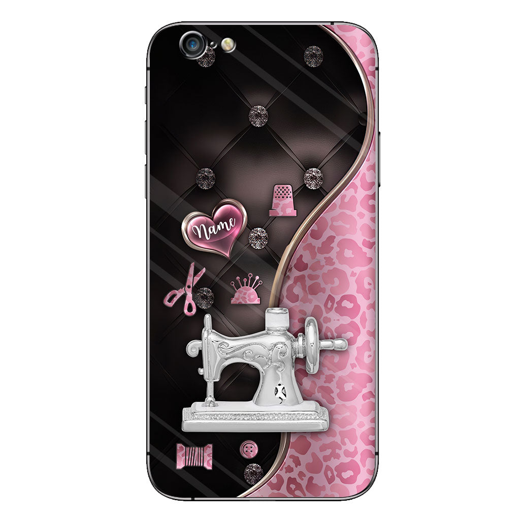 Love Sewing - Personalized Sewing Phone Case