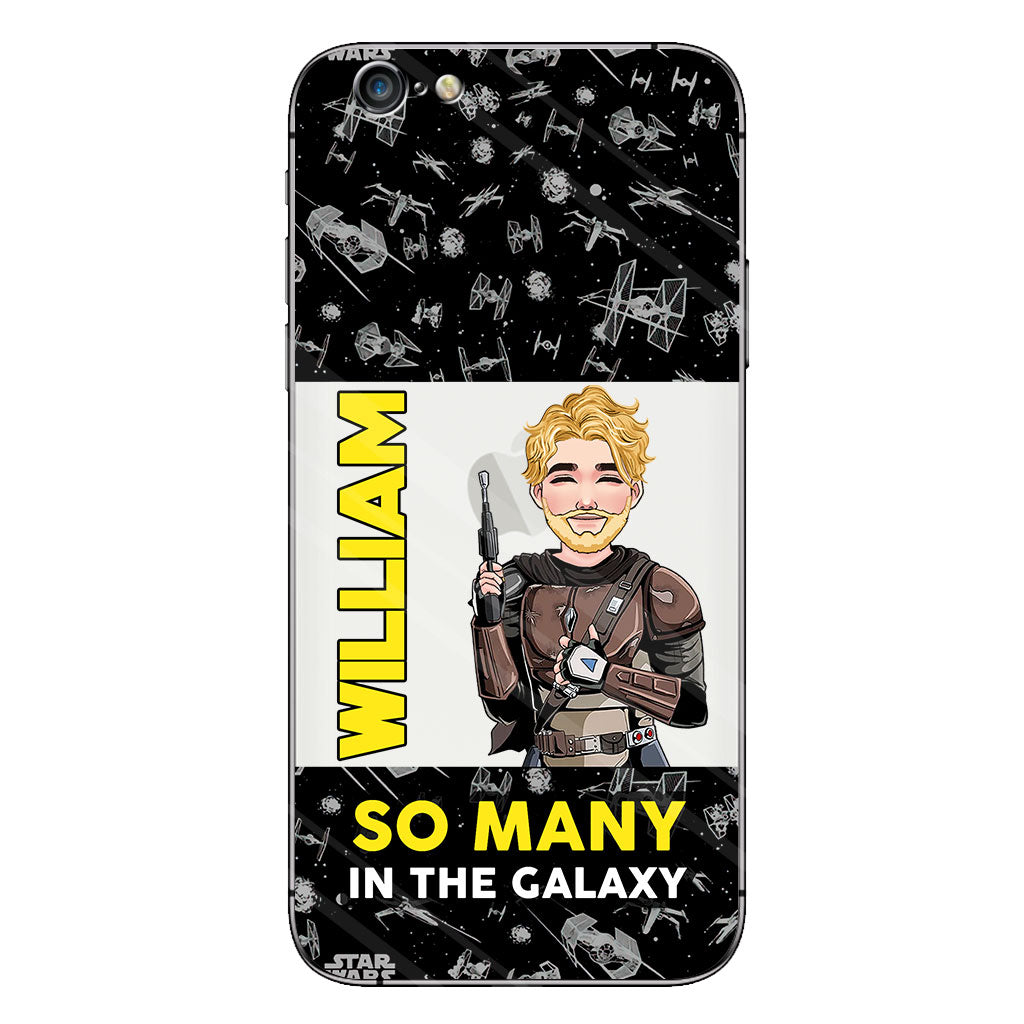 So Many In The Galaxy - Personalized The Force Clear Phone Case