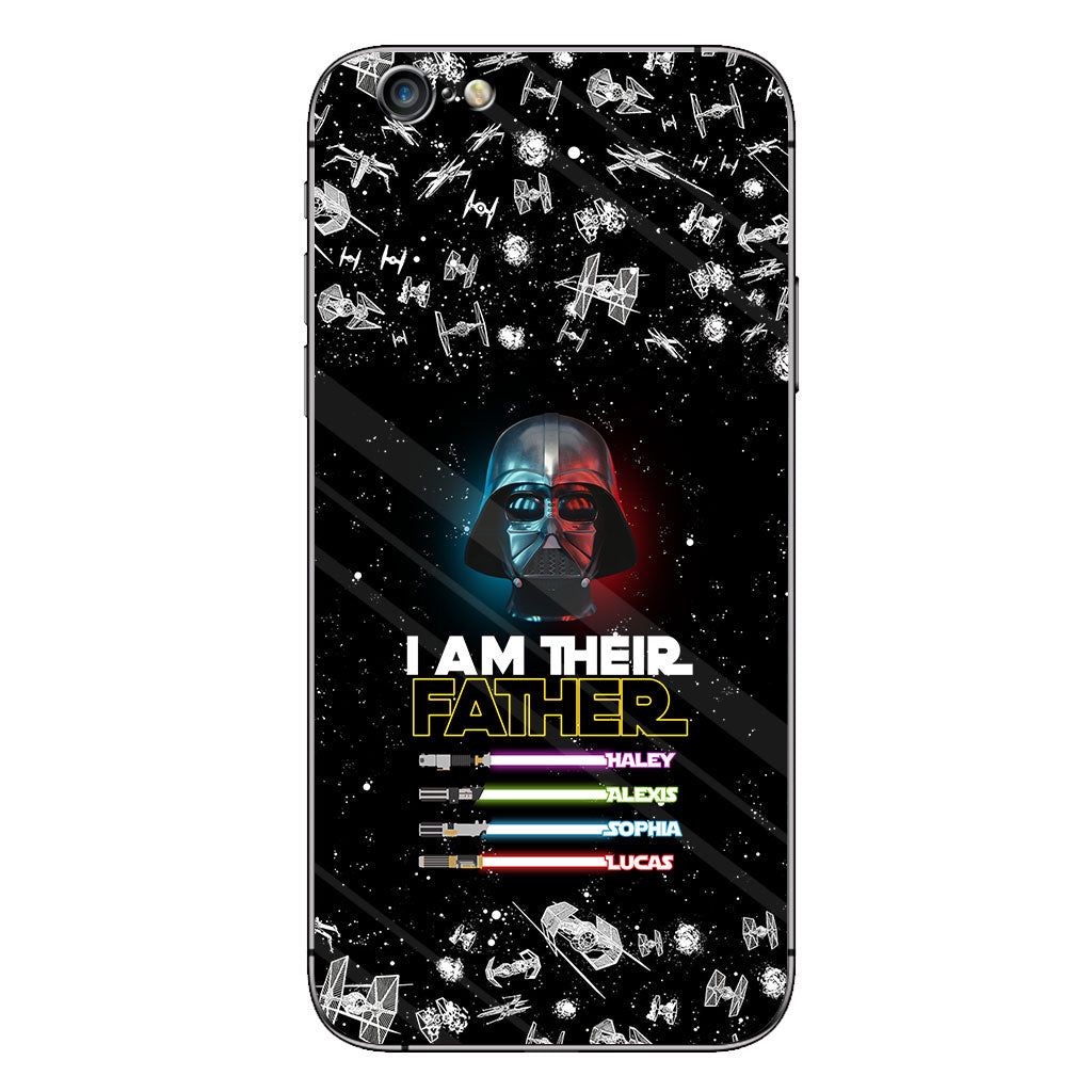 I Am Their Father - Personalized Father's Day The Force Phone Case