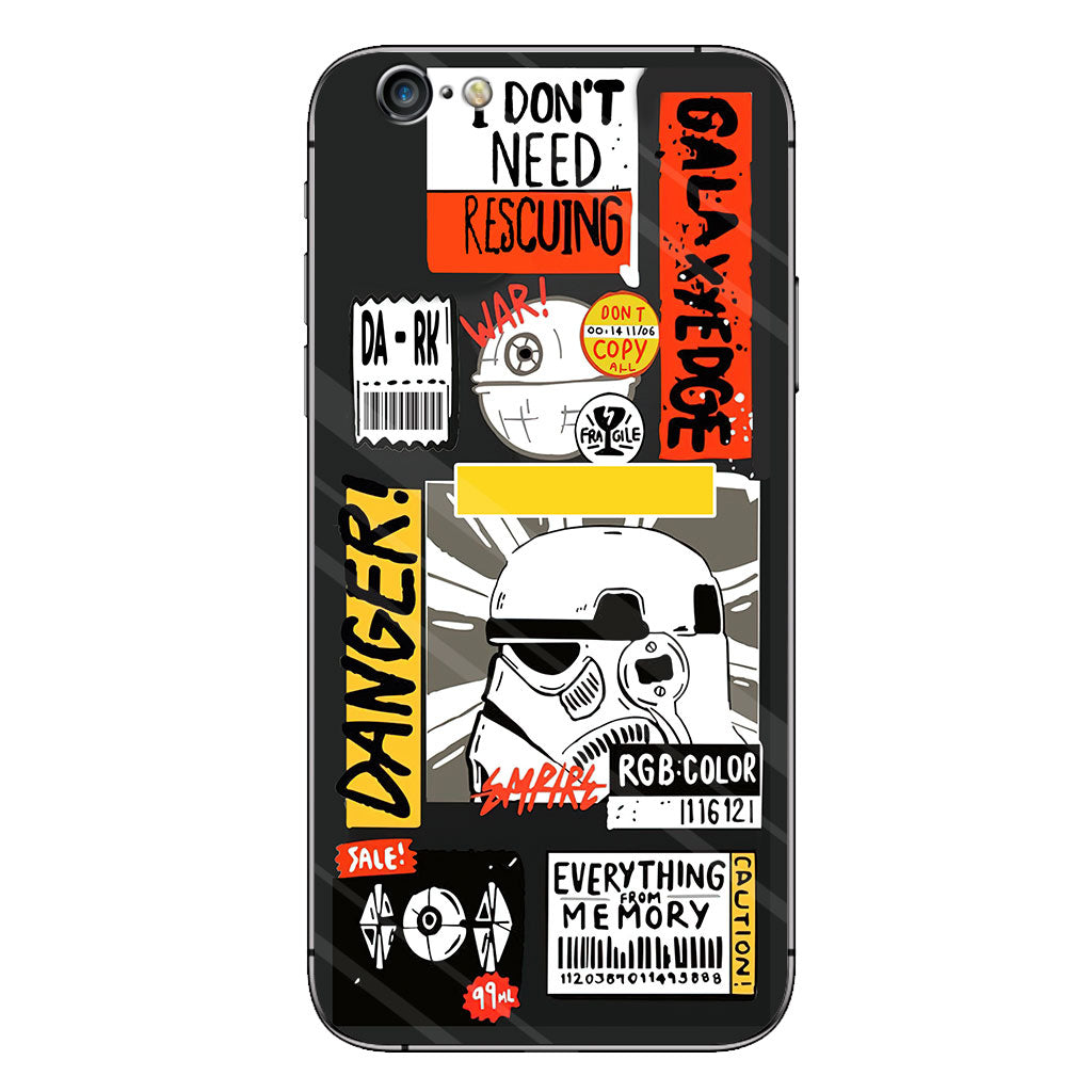 Hello Darkness - Personalized The Force Phone Case