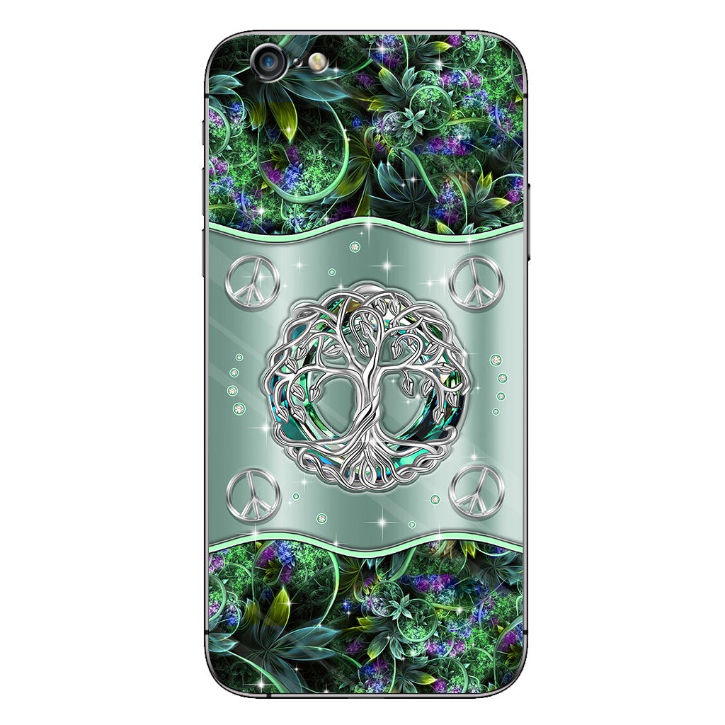 Hippie Tree Of Life - Hippie Phone Case With 3D Pattern Print