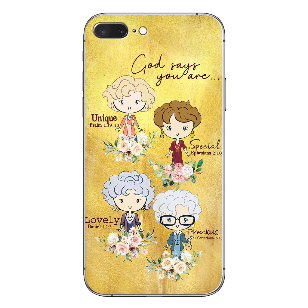 God Says you Are - Phone Case