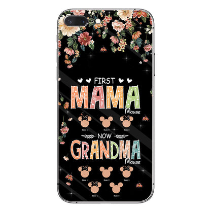 First Mama Mouse Now Grandma Mouse - Personalized Mother's Day Grandma Phone Case