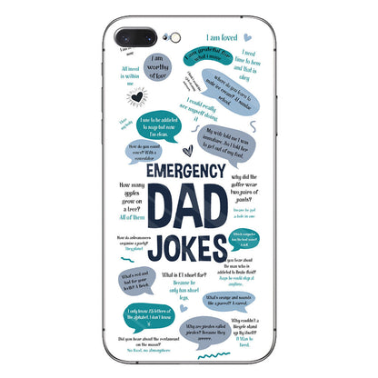 Emergency Dad Jokes - Father's Day Phone Case