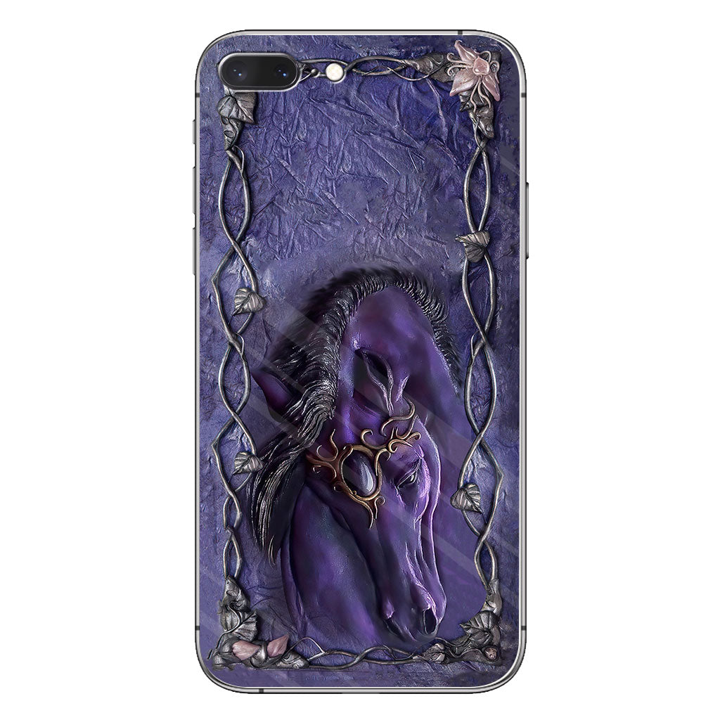 Love Horses - Phone Case With 3D Pattern Print