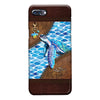 Salty Lil&#39; Beach - Turtle Personalized Leather Pattern Print Phone Case