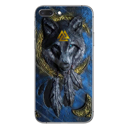 Viking Wolf - Phone Case With 3D Pattern Print