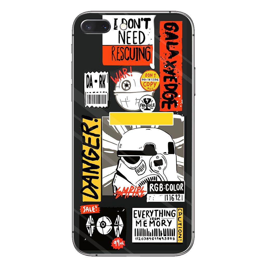 Hello Darkness - Personalized The Force Phone Case