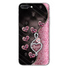 To The Moon And Back Rose Gold - Personalized Mother&#39;s Day Grandma Phone Case