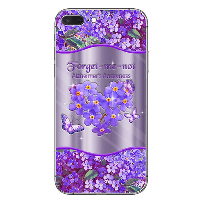 Forget-me-not - Alzheimer Awareness Personalized Phone Case