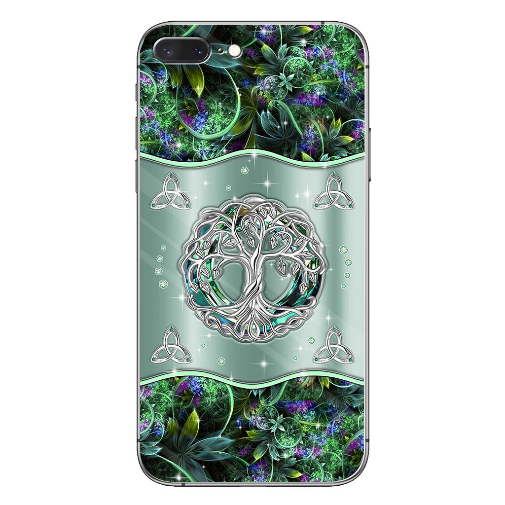 Irish Tree Of Life Celtic Knot - Irish Phone Case With 3D Pattern Print