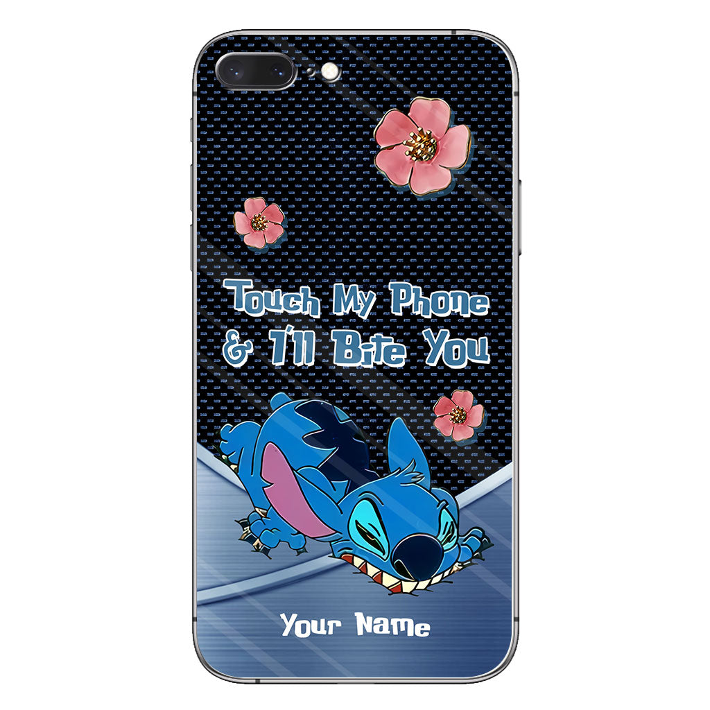 I'll Bite You - Personalized Ohana Phone Case