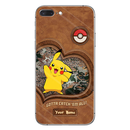 Catch Them All - Personalized Monster Trainer Phone Case