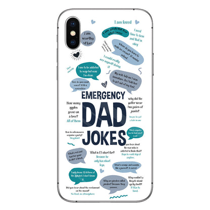 Emergency Dad Jokes - Father's Day Phone Case