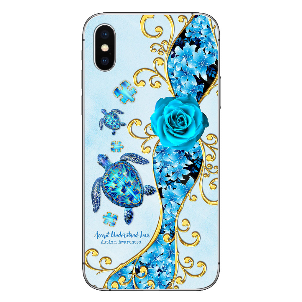 Accept Understand Love Autism Awareness Phone Case