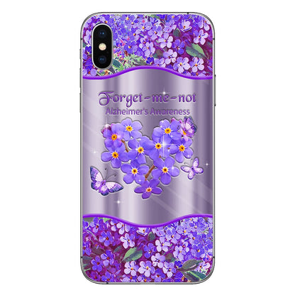 Forget-me-not - Alzheimer Awareness Personalized Phone Case