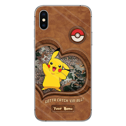 Catch Them All - Personalized Monster Trainer Phone Case