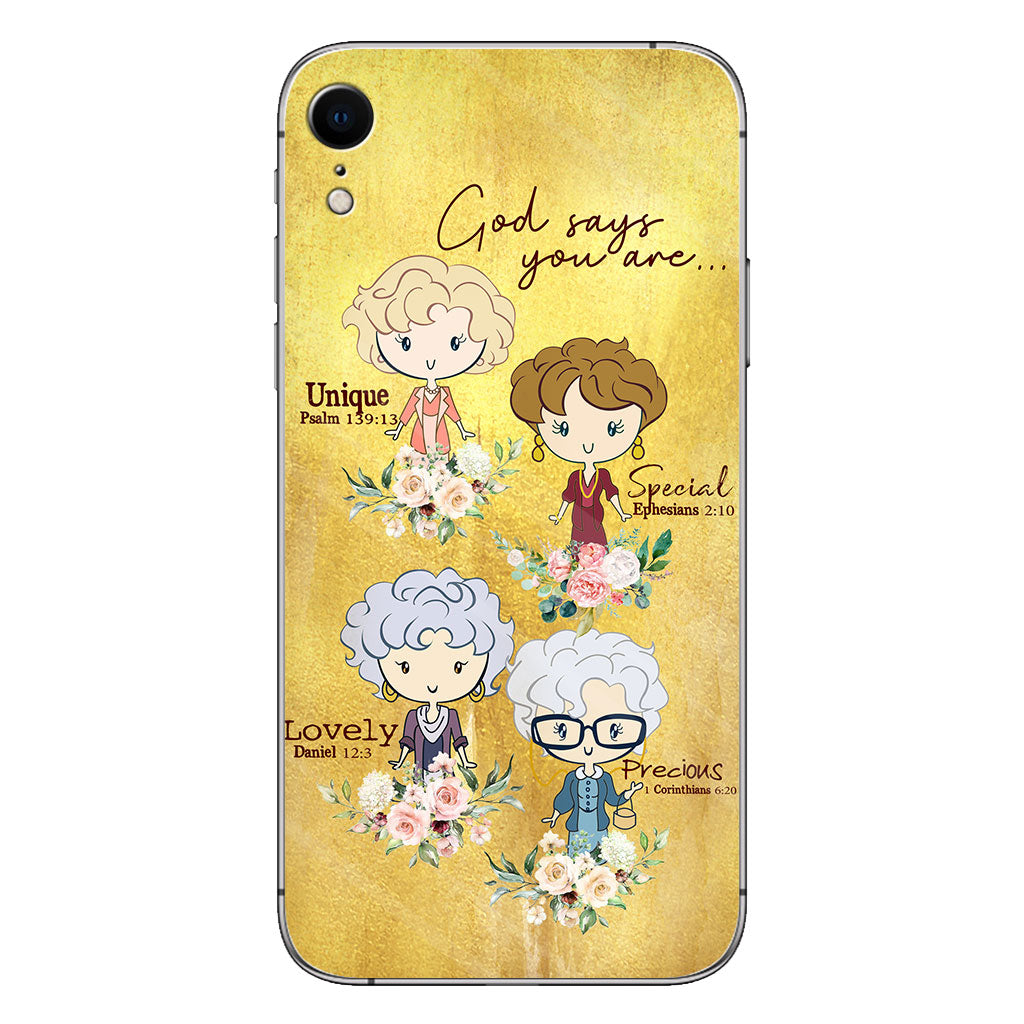 God Says you Are - Phone Case