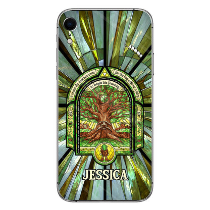 Stainted Glass Game - Personalized The Hero's Legend Phone Case