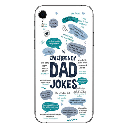 Emergency Dad Jokes - Father's Day Phone Case