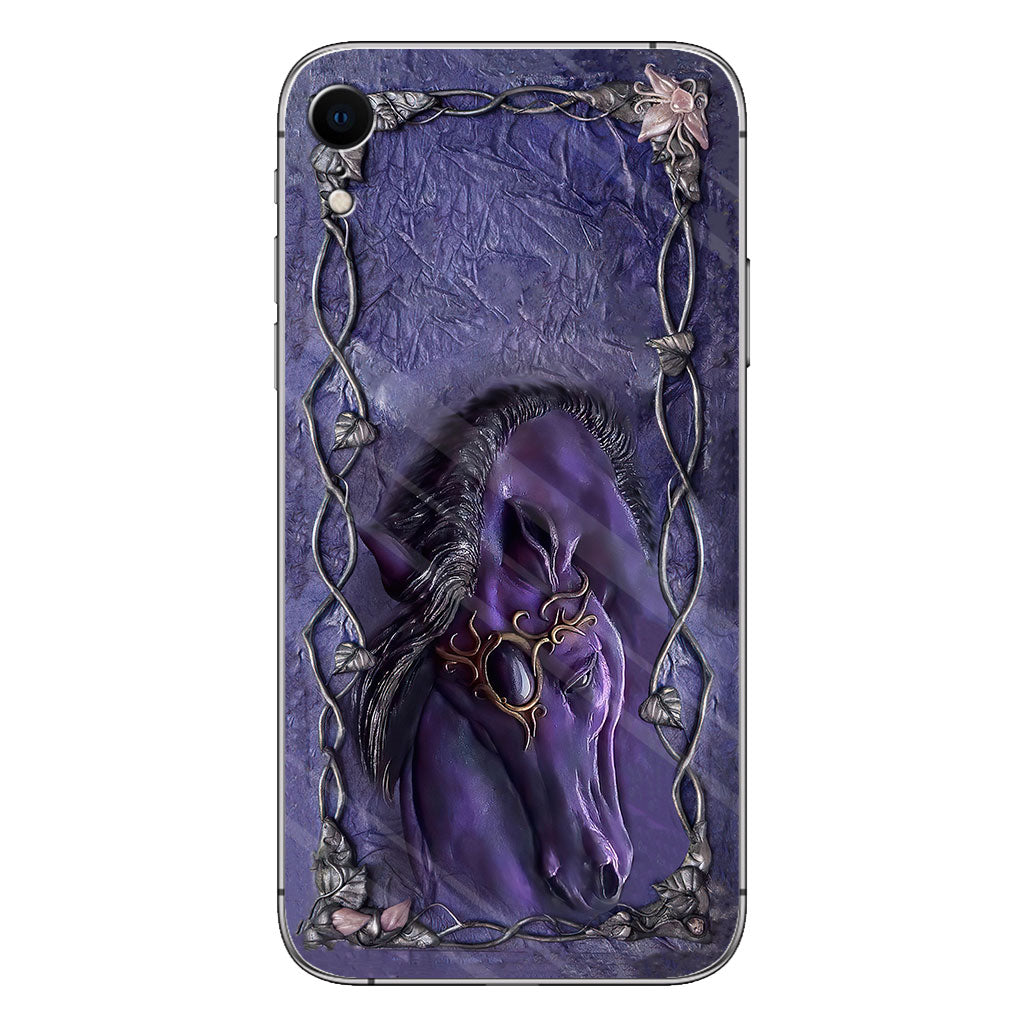 Love Horses - Phone Case With 3D Pattern Print