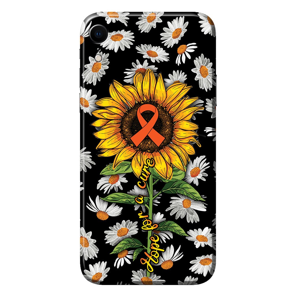 Hope For A Cure  - Multiple Sclerosis Awareness Phone Case 092021