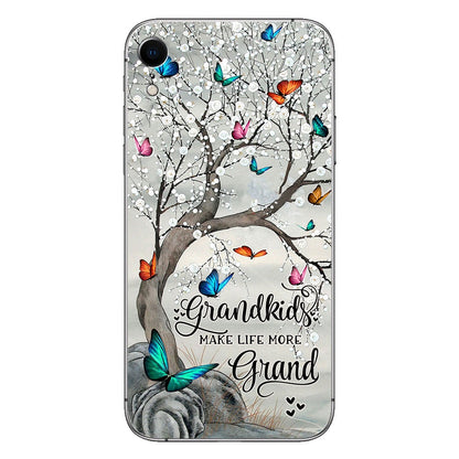 Grandkids Make Life More Grand - Personalized Grandma Phone Case