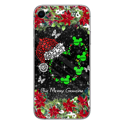 One Merry Grandma - Personalized Christmas Grandma Phone Case