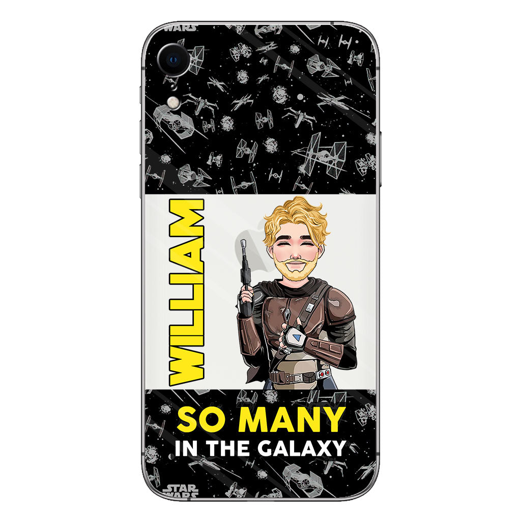 So Many In The Galaxy - Personalized The Force Clear Phone Case